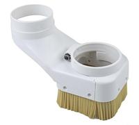 CNC Routeur collecteur de poussière 80 mm pour le travail du bois précis | Convient pour broche de 80 mm, pour poils en nylon robustes, empêche les éclaboussures de poussière, montage facile