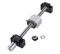 CNCYEAH SFU2005 Kit de Vis à Billes 1500 mm Guide Linéaire avec Boîtier d'Écrou 2005 et Supports BK/BF15 pour Machine Routeur CNC