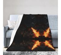 CNTDBU Dragon Breath Fire Couverture polaire ultra douce en peluche 127 x | Légères. Anti-boulochage. Hypoallergénique. Lavable en machine.