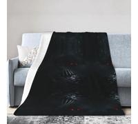 CNTDBU Shadow Dragon Glow Couverture polaire ultra douce en peluche 152,4 x | Légères. Anti-boulochage. Hypoallergénique. Lavable en machine.