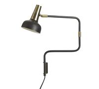 CO Bankeryd Applique murale Ray noir-laiton