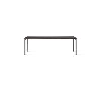 Audo Copenhagen Table de conférence Co Table 240x100cm Black. laminate terra