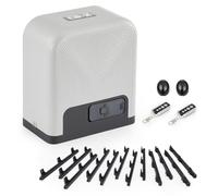 CO-Z Automatisme de Portail Coulissant jusqu'à 800kg / 12,2m, Moteur Moteur Électrique 280W pour Portail Coulissant, Kit avec 6 Mètres Crémaillère Nylon Silencieuse, Fin de Course Magnétique, 2 Clés