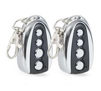 CO-Z Lot de 2 Télécommandes pour Motorisations pour Portails Coulissants et Portails Battants Clés de Sauvegarde sans Fil Distance 30 Mètres Accessoires de Sécurité pour Portails Automatiques