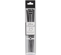 Coates Lot de 25 feuilles de bois de saule Noir Ø 2-3 mm