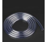 Coavoo Tuyau PVC Souple Transparent 8x11mm (Ø int 8mm / Ø ext 11mm)) - 3 Mètres, Compresseur, Condensat, Essence - Durite Flexible et Résistante