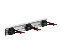 Coaxis x-Star Support d‘Appareils 50 cm avec 3 Crochets Porte-Outil Rail pour Appareils Support Outils de Jardin Système