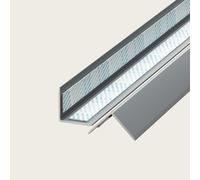 Coayuou Bande De Protection D’Angle en Aluminium Autocollante 100 Cm - Lot De 3, Bordure Anti-Rayures pour Murs Et Sols, Idéale pour Cuisine Et Zones À Fort Passage(Style 7,4cm)