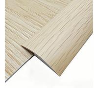 Coayuou Bande De Seuil en PVC 300 Cm Barre De Transition De Sol pour Moquette Profilé De Finition sans Joint 40/50 Mm pour Bois, Carrelage, Tapis Et Zones De Porte(Maple,40mm)