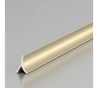 Coayuou Cache-Angle/Profilé D’Angle Mural en Aluminium - Moulure De Finition, Bande De Calfeutrage 90 Cm* 3 Pièces, Protection Et Décoration des Coins Intérieurs(Gold,Small)