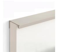 Coayuou Lot De 10 Poignées Encastrées Invisibles En Aluminium Profil En L À Angle Droit Poignées De Tirage Pour Tiroirs Armoires Et Meubles Tailles De 8 À 120 Cm(Cashmere Grey,40cm)