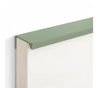 Coayuou Lot De 10 Poignées Encastrées Invisibles En Aluminium Profil En L À Angle Droit Poignées De Tirage Pour Tiroirs Armoires Et Meubles Tailles De 8 À 120 Cm(Green,50cm)