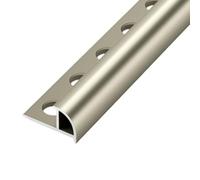 Coayuou Lot De 2 100 Cm Profilés D’Angle Extérieur Arrondi en Aluminium pour Panneaux Muraux Et Carrelage, Finition De Bordure Et Embout De Terminaison(A-Style 6,8.5mm)