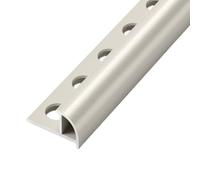 Coayuou Lot De 2 100 Cm Profilés D’Angle Extérieur Arrondi en Aluminium pour Panneaux Muraux Et Carrelage, Finition De Bordure Et Embout De Terminaison(A-Style 3,12.5mm)