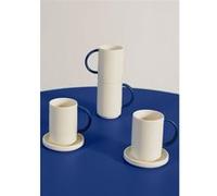 COBALTO COLLECTION - Set à thé en céramique - Blanc G