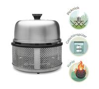 COBB Grill Air Deluxe (Barbecue au charbon de bois de haute qualité & maniable) No. 300-1