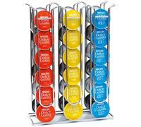 COBB INDUSTRIES - Pâris CH0014 - Porte Capsules Distributeur Présentoir pour 36 Capsules Dolce Gusto Acier chromé