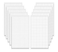 Cobee Lot de 1650 pastilles adhésives 3D double face - 6 x 6 mm et 12 x 12 mm - En mousse - Double face - Pour scrapbooking, bricolage, papier, plastique, fournitures de bureau
