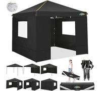 COBIZI Pavillon 3x3 Imperméable Stable Pop Up Protection UV 50+ Noir