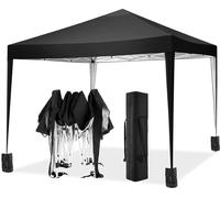 COBIZI Pavillon 3x3m Imperméable Stable Noir