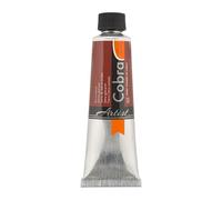 Cobra Artist Couleurs à l'huile mélangeables à l'eau - Tube de 150 ml - Terre de Sienne brûlée 411 - Semi-Transparent - Excellente résistance à la lumière - Haute pigmentation - Sans solvants
