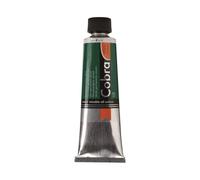 Cobra Artist Tube de couleurs à l'huile mélangeable à l'eau 40 ml - Vert foncé permanent 619 - Semi-Opaque avec une excellente résistance à la lumière - Qualité artiste sans solvant