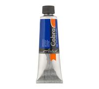 Cobra Artist Tube de couleurs aquarelles à l'huile 150 ml - Bleu phtalo 570 - Haute résistance à la lumière - Haute qualité