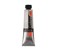 Cobra Artist Tube de couleurs aquarelles à l'huile - Titanium White 105-40 ml - Opaque ++ Résistance à la lumière - Haute pigmentation
