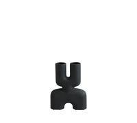 Cobra Double Mini Vase Noir