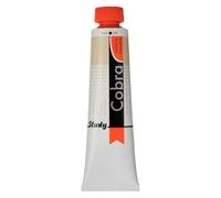 Cobra Study Couleurs à l'huile mélangeables à l'eau - Buff titane 291 - Tube de 40 ml - Haute résistance à la lumière - Sans diluants