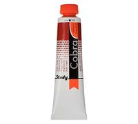 Cobra Study Couleurs à l'huile mélangeables à l'eau - Rouge Rouge clair 339 - Tube de 40 ml - Sans diluants & haute résistance à la lumière