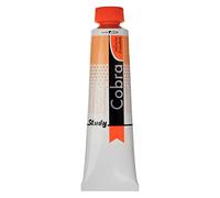 COBRA Talens Study wasservermalbare Ölfarbe, 40 ml, 224 Neapelgelb rot