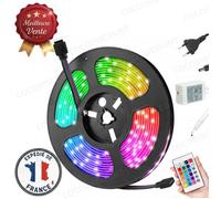 Cobye - Bande LED RGB 5050 4,5m Waterproof - Ruban LED Multicolore avec Télécommande, Éclairage LED Flexible Chambre, TV, Décoration