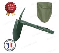 Cobye - Pelle Pioche Scie Pliante Pliable avec Étui de Rangement - Outil de Camping Compact, Robuste et Facile à Transporter