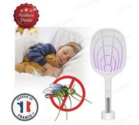 Cobye - raquette Lampe UV Électrique Anti Moustiques et Mouches - Piège à Insectes Puissant , Efficace,