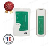Cobye -Testeur Câble Réseau RJ45 RJ11 LED - Vérificateur Connexion Internet et Téléphone