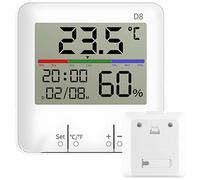 COBYE Thermomètre Station Météo - LCD - Horloge -Calendrier- Hygromètre intèrieur température , humidité -