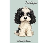 Cockapoo Parti Black White Diary 2027: | A5 Week to View Planner | Weekly Organiser & Appointment Book | Gift for Dog Lovers