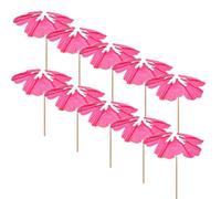 Cocktail Drink Umbrella Picks 10PCS Mini Portable Tiki Umbrella Toothpicks | Cocktail Portable Umbrella Toothpicks, Hawaiian Party Decor, Tiki Party, Family Gathering, Picnic, Beach