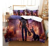 Coco Housse De Couette ¿¿ Th¿¿Me Imprim¿¿E En D Ensemble De Literie En Microfibre Douce Ensemble De Pi¿¿Ces Avec Housse De Couette Taie D'oreiller ¿¿ Ferm