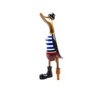 Coco Papaya Canard décoratif en Bois 35cm - Pirate