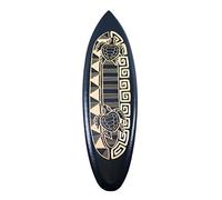 Coco Papaya Planche de surf décorative en bois motif Tortues 50cm
