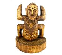 Coco Papaya Totem d'Immunité Koh Phi Phi en Bois 30cm