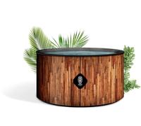 COCO SPA Bali Spa Gonflable - 150 cm de diamètre - 800 litres - Moteur 2240 W - 2 à 4 Personnes - Massage 140 Jets