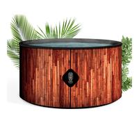 COCO SPA Exotik Spa Gonflable - 150 cm de diamètre - 800 litres - Moteur 2240 W - 2 à 4 personnes- Massage 140 Jets