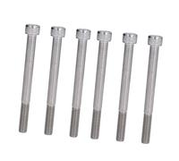 Cocoarm 10 Pièces Boulons à Tête Cylindrique Boulons à Vis à Six Pans Creux en Acier Inoxydable A2 70 M10 DIN 912 pour les Réparateurs de Machines Industrielles et les Utilisateurs de Bricolage