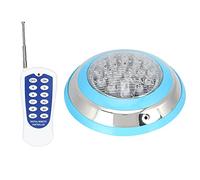 Cocoarm 24 W LED Lumière sous-Marine RVB Lumière de Piscine AC 12 V PC ABS Télécommande IP68 24 LED 2000 LM pour Décoration d'éclairage Mural de Jardin de Fontaine de Piscine
