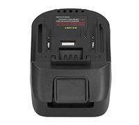 Cocoarm Adaptateur de Batterie ABS USB Convertisseur Dock Connecteur d'alimentation 18 V pour BAT609 BAT610 BAT611 BAT612 BAT618 BAT619 BAT620 pour Le Chargement sur Chantier et Les Utilisateurs