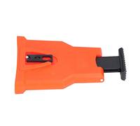 Cocoarm Affûteur de Tronçonneuse Aiguiseur de Dents de Tronçonneuse Portable Pierre à Aiguiser en Plastique 22 X 14,5 X 3,5 Cm Outil d'affûtage à Presse Légère pour Utilisation de Scie à Chaîne à