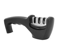 Cocoarm Aiguiseur de Couteaux 3 en 1, Outil d'affûtage Manuel avec ABS Céramique Tungstène Acier émeri 20 X 4,5 X 7 Cm pour Couteaux de Cuisine Ciseaux Chef Cuisiniers à Domicile